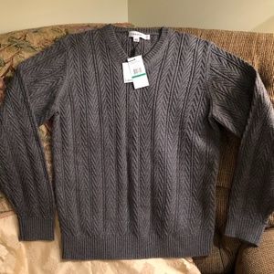 NWT Calvin Klein Men’s Grey Sweater